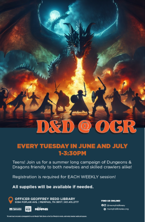 Flyer for D&D @ OGR
