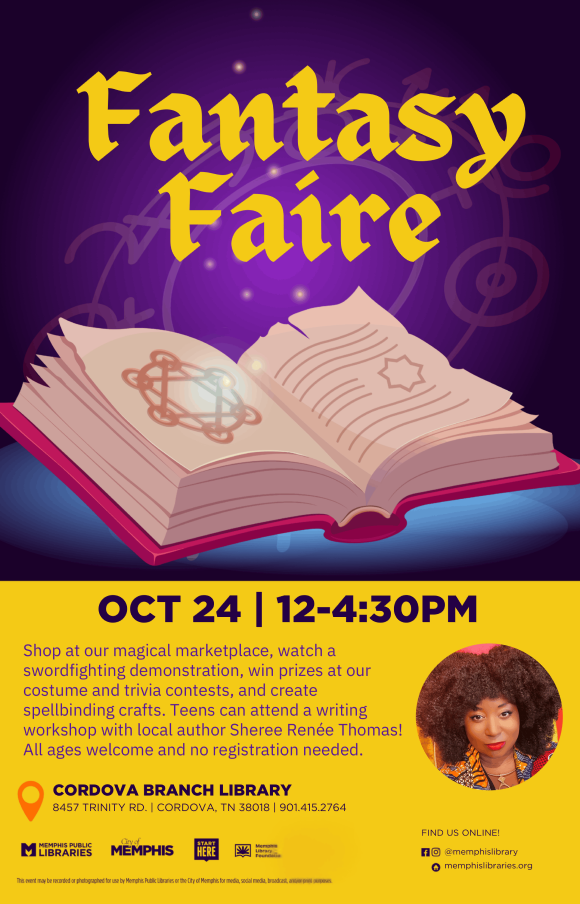 Flyer for Fantasy Faire