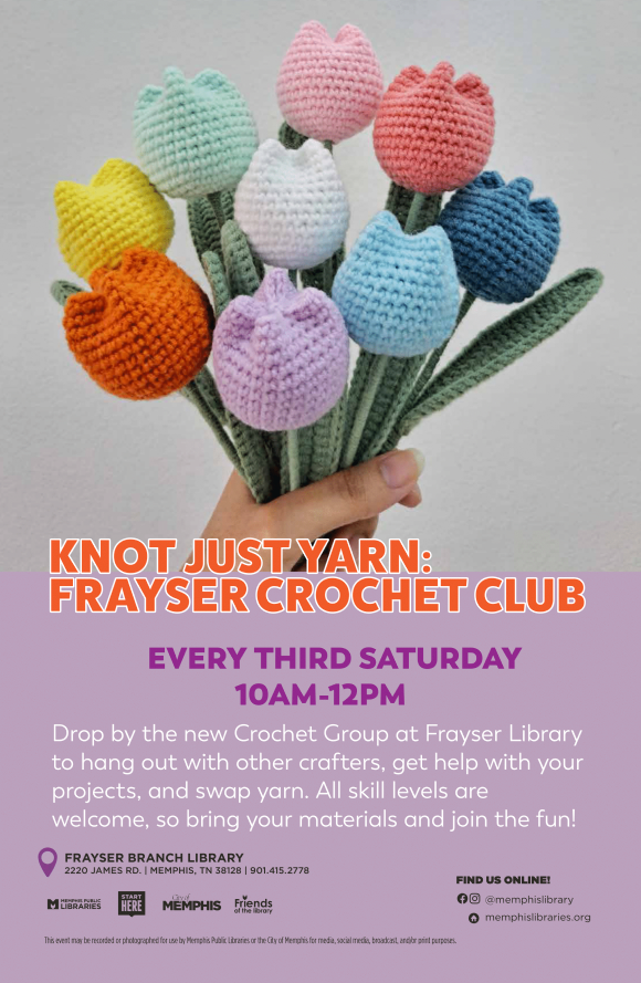 Flyer for Knot Just Yarn