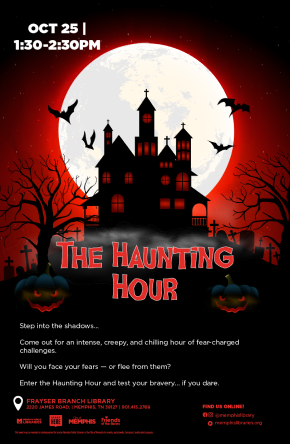 Flyer for The Haunting Hour