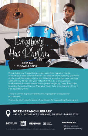 Flyer for Everybody Has Rhythm