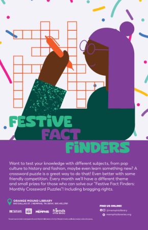 Flyer for Festive Fact Finders