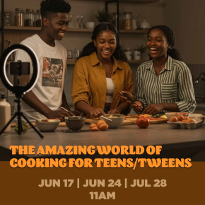 Flyer for The Amazing World of Cooking