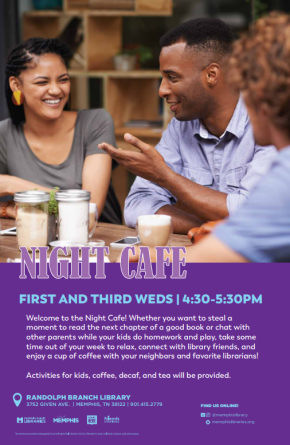 Flyer for Night Cafe
