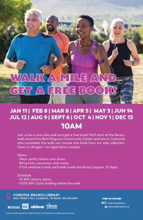 Flyer for Walk A Mile 
