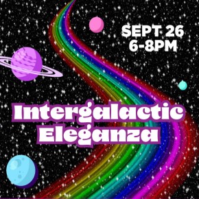 Flyer for Intergalactic Eleganza