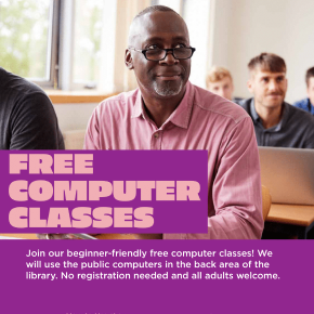 Flyer for Free Computer Classes