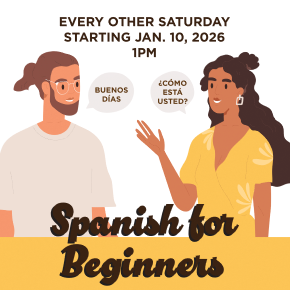 Flyer for Spanish for Beginners