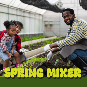 Flyer for Spring Mixer