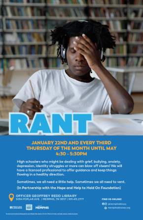 Flyer for RANT