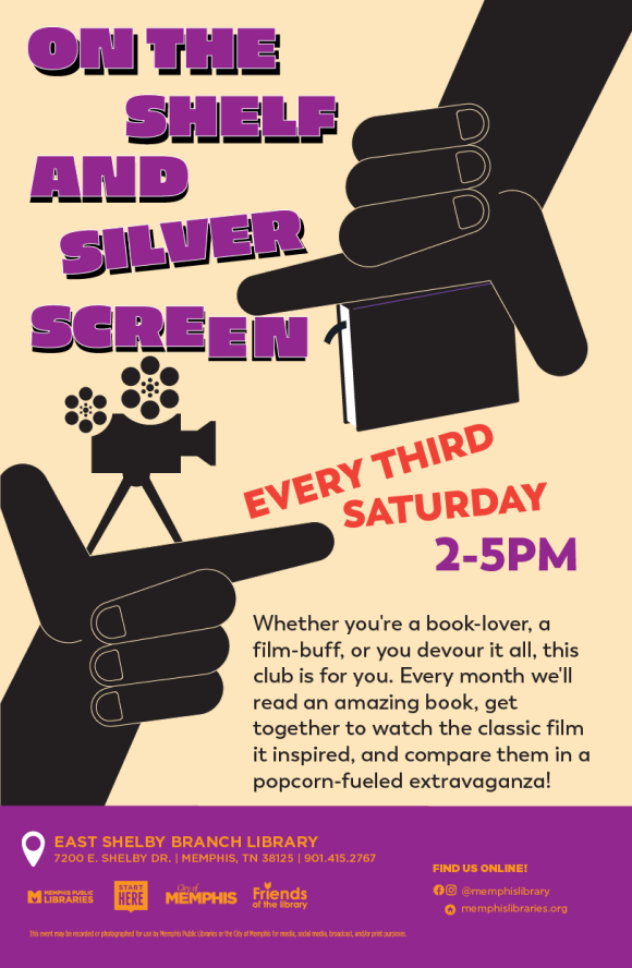 Flyer for On the Shelf and Silver Screen