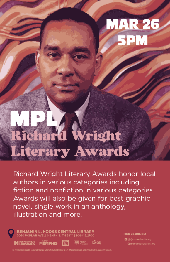 Flyer for Richard Wright Literary Awards