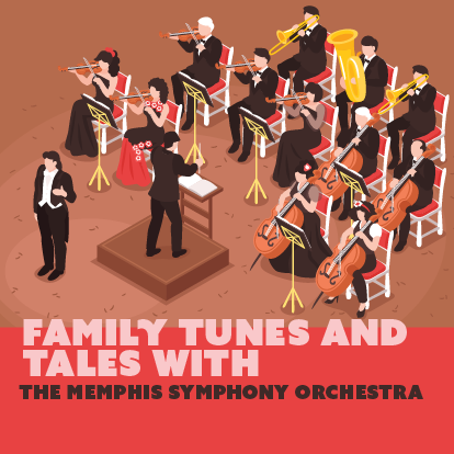 Flyer for Family Tunes and Tales
