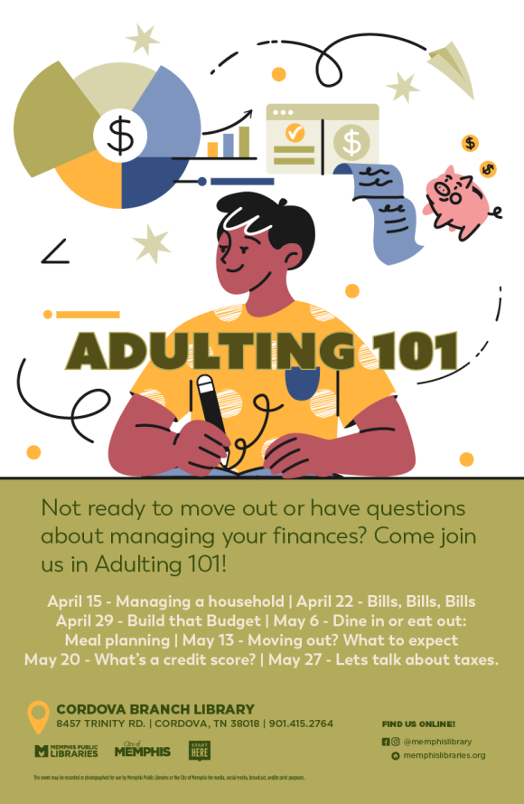 flyer for adulting 101