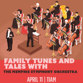 Flyer for Family Tunes and Tales 