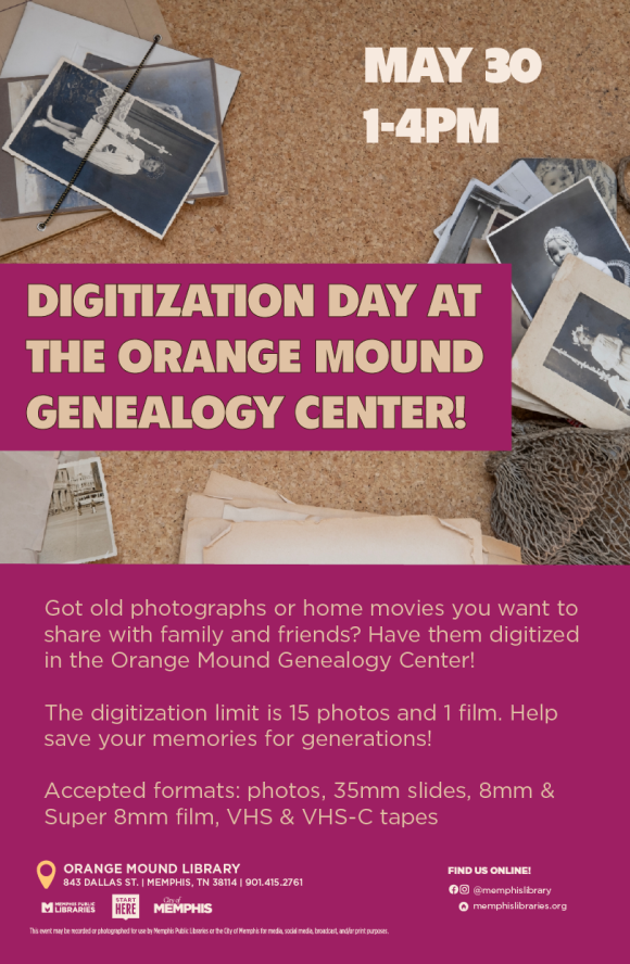Flyer for Digitization Day