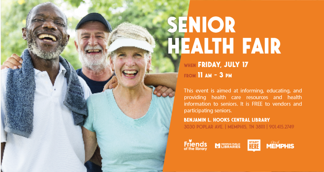Flyer for Senior Health Fair