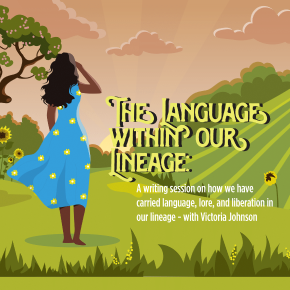Flyer for The Language within our Lineage