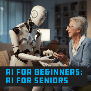 Flyer for AI for Beginners: AI for Seniors