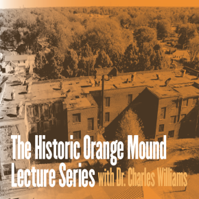 Flyer for Historic Orange Mound Lecture Series