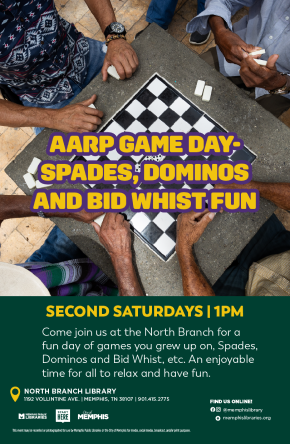 Flyer for AARP Game Day
