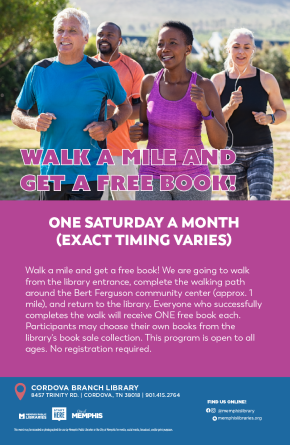 Flyer for Walk A Mile 