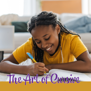 Flyer for The Art of Cursive