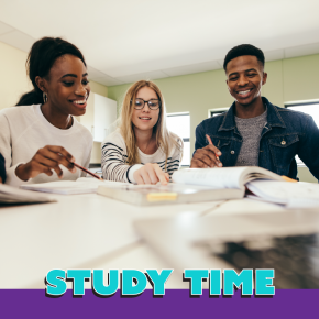 Flyer for Study Time